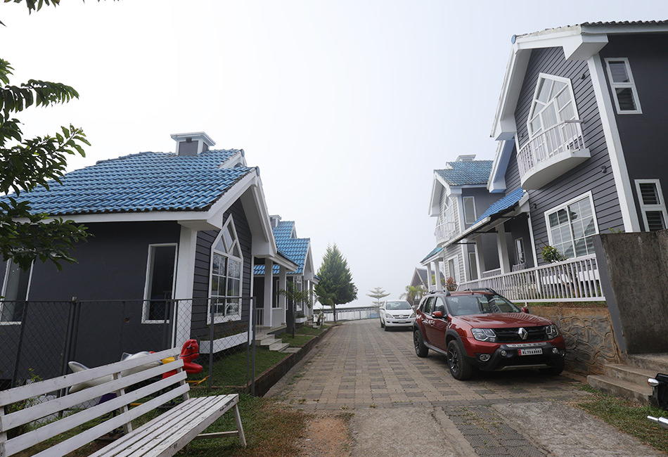 Vilas view of Kallat British Resort