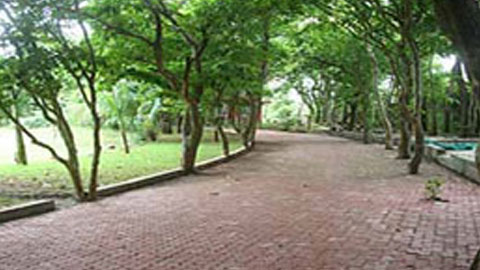 Jogging track at Kallat British Resort